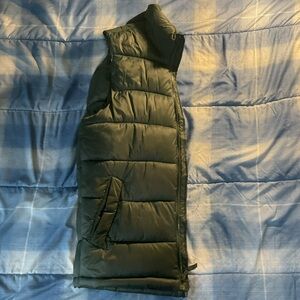 Men's Green Puffer Vest